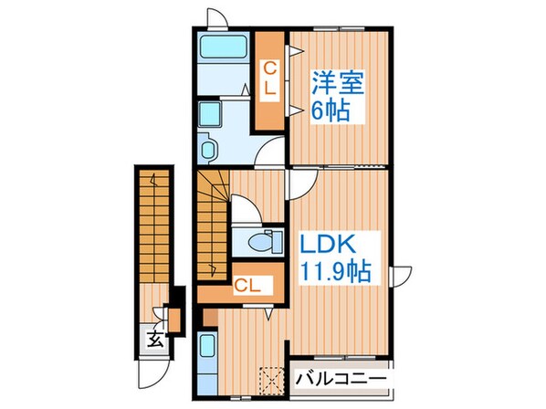 ソングバードの物件間取画像